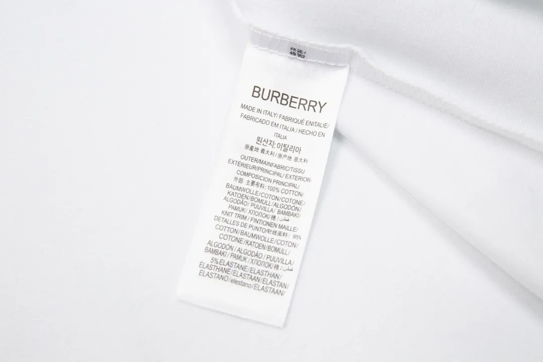 Burberry/ New Arrival Polo ！ ， polo ，Classic ， Versatile ， ， ！， ， Breathable， ， ， ， ， Premium ！M-3XL :White